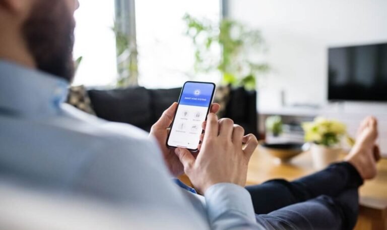 Wiguard smart home app for real-time security monitoring